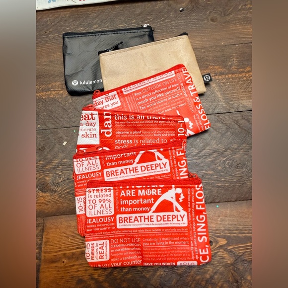 lululemon athletica Handbags - Lululemon coin pouches new without tags made out of Lululemon bags